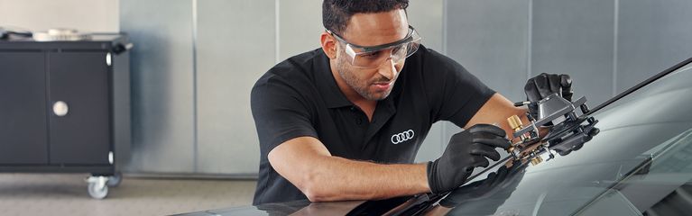 Autoruit herstellen? Audi Clever Repair Ruitenservice